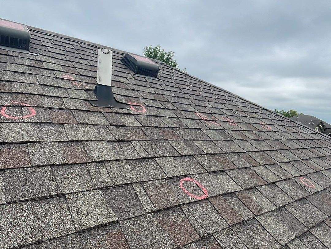 Roof Storm Damage Spotlight: House Hit by Lightning