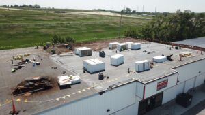 Commercial property management roofing service in Omaha by Anchor Roofing