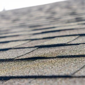 Shingles with worn edges